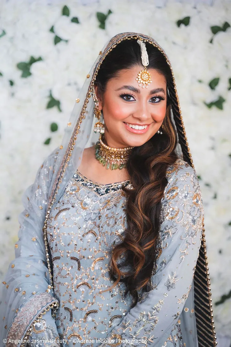 South Asian Bridal Hair and Makeup Portfolio by Angeline Jasmin