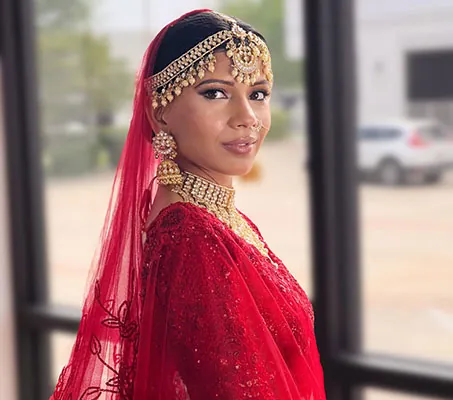 South Asian bridal hair and makeup portfolio