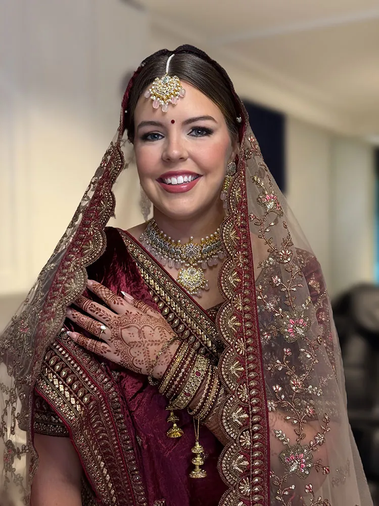 South Asian Bridal Hair and Makeup Portfolio by Angeline Jasmin