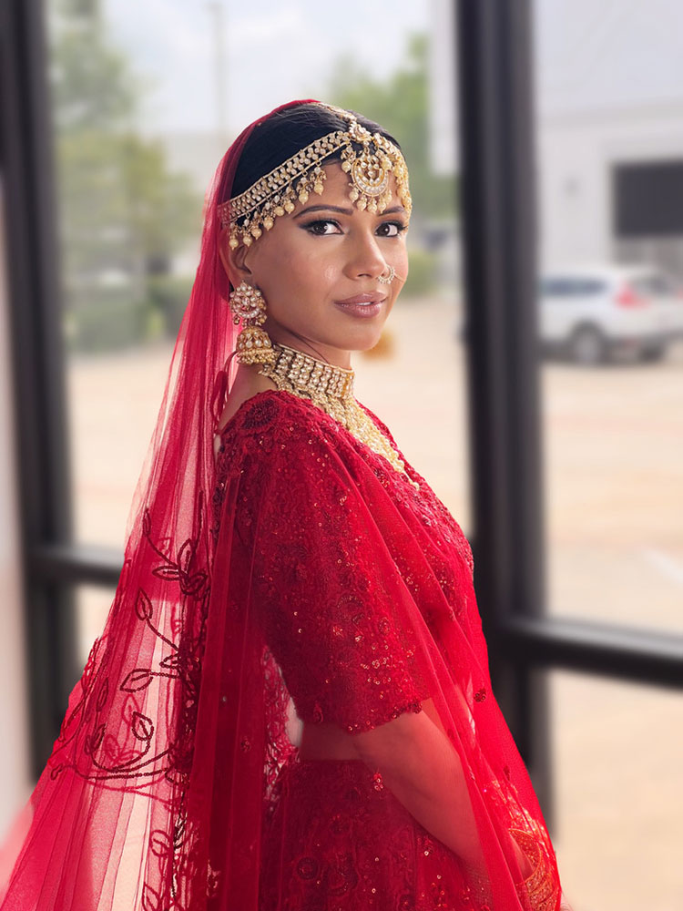 South Asian Bridal Hair and Makeup Portfolio by Angeline Jasmin