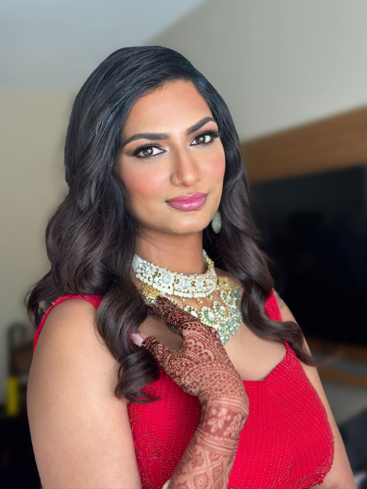 South Asian Bridal Hair and Makeup Portfolio by Angeline Jasmin