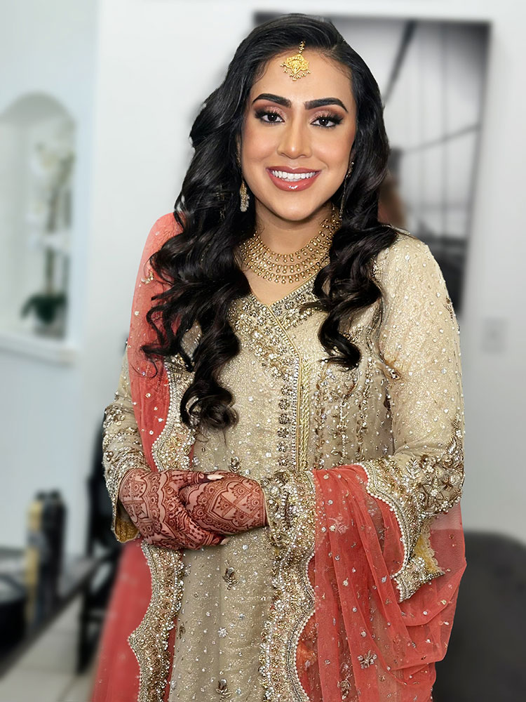 South Asian Bridal Hair and Makeup Portfolio by Angeline Jasmin