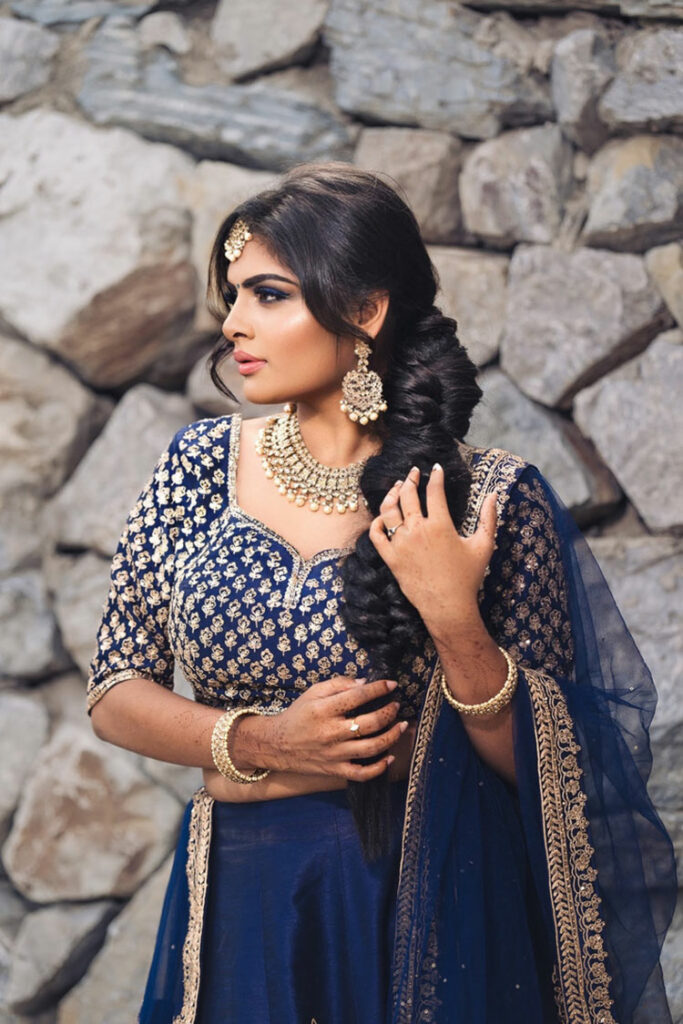 South Asian Bridal Hair and Makeup Portfolio by Angeline Jasmin