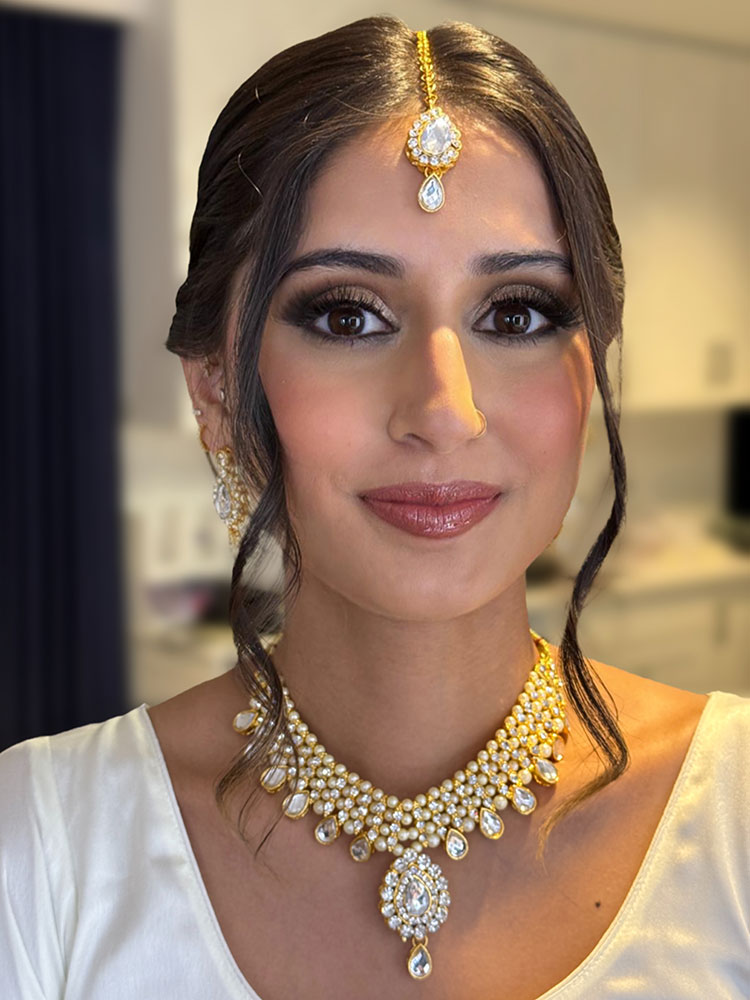 South Asian Bridal Hair and Makeup Portfolio by Angeline Jasmin