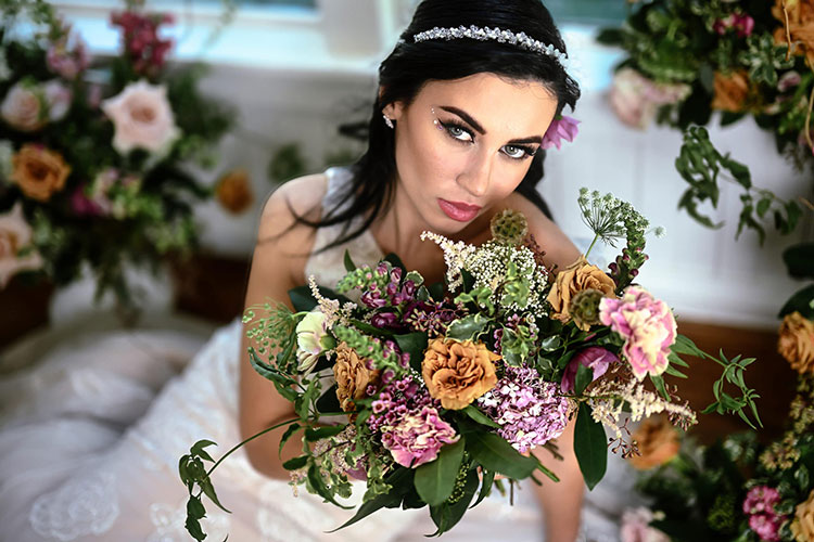 Western & American Bridal Hair and Makeup Portfolio by Angeline Jasmin